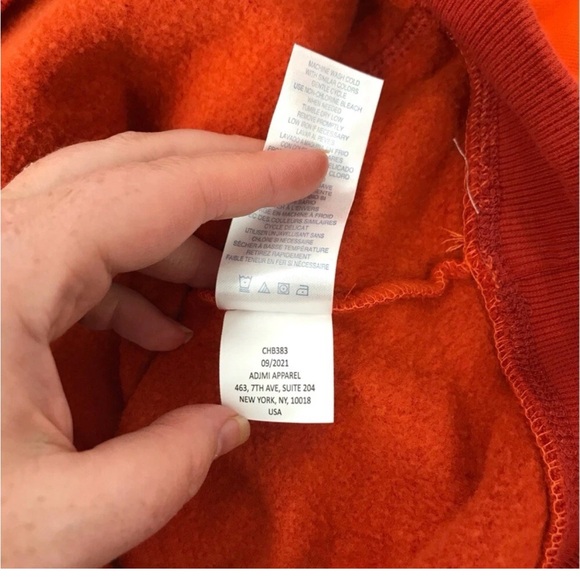 CHAMPION OMBRÉ SUNSET PULLOVER HOODIE SWEATSHIRT BOYS XL COTTON BLEND - Picture 8 of 8